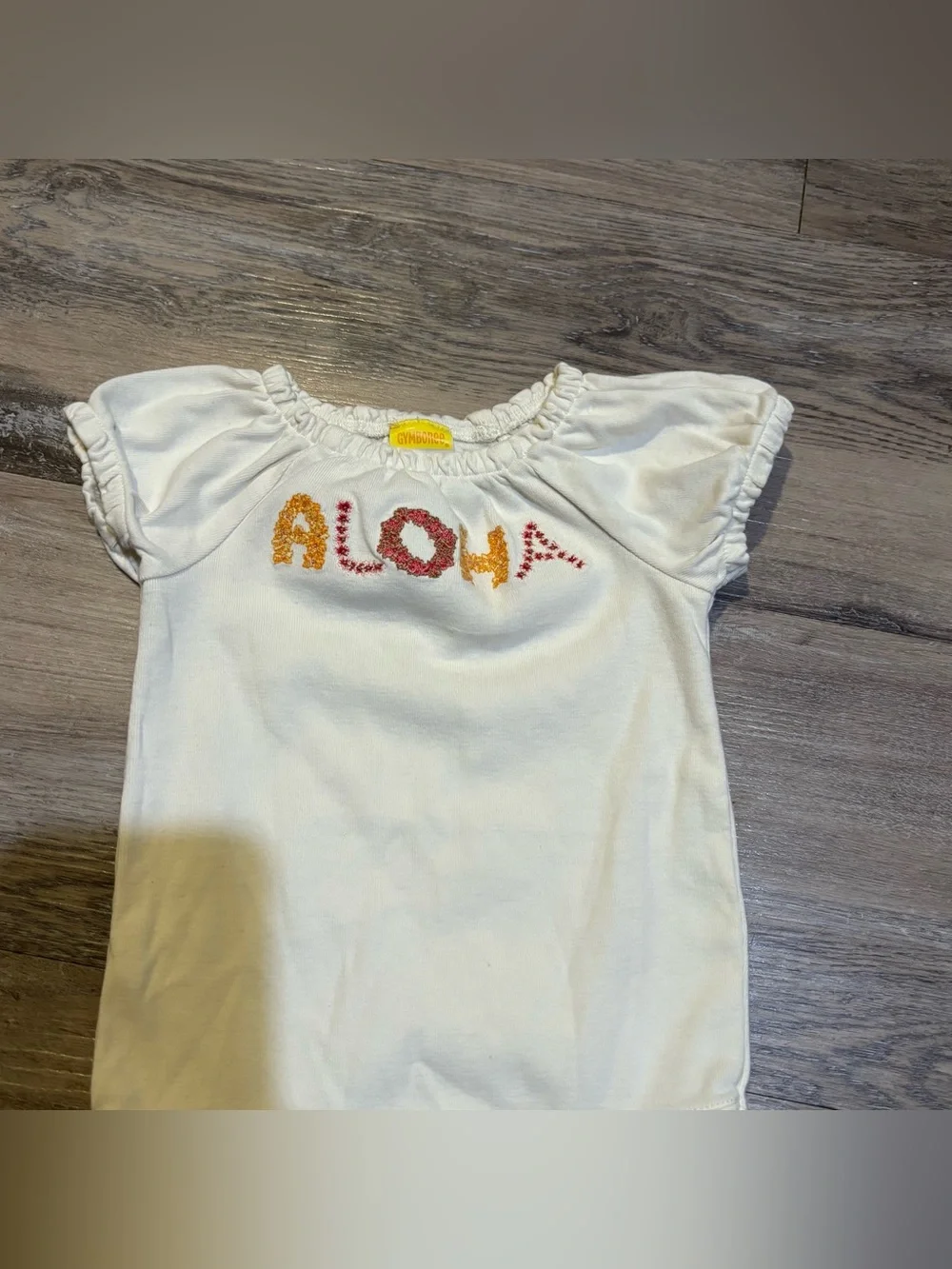 Vintage Y2K Gymboree Aloha Hawaiian 2 pc matching outfit set infant 3/6 months